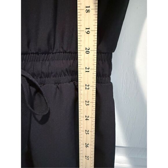 NWOT Albion Going Places Black Cap Sleeve Drawstring Waist Athletic Dress XS - Picture 9 of 16